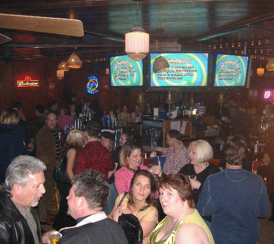 Some of the people enjoying the Tim Windsor benefit show at Seacrets in Ocean City, March 4, 2007.